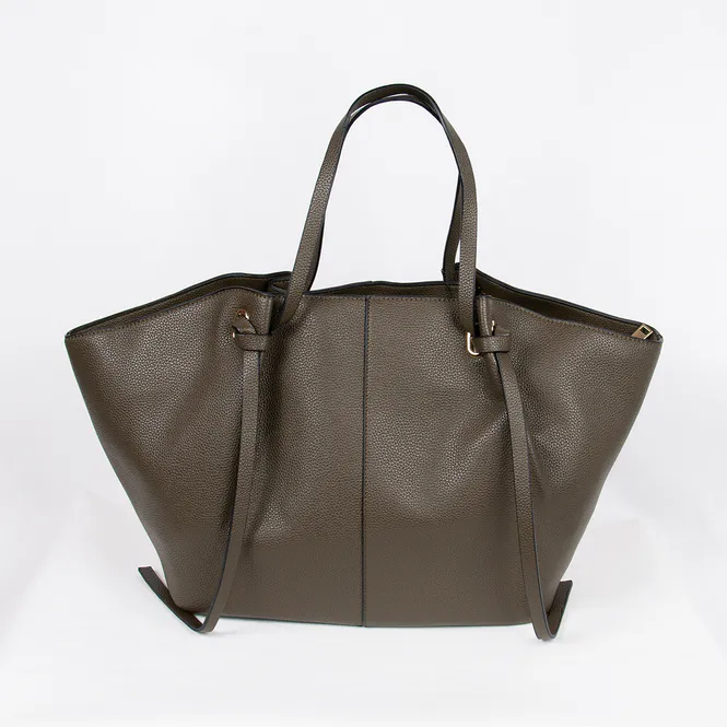 Hovedbilde JOSEFINE stor shopper - olivengrønn
