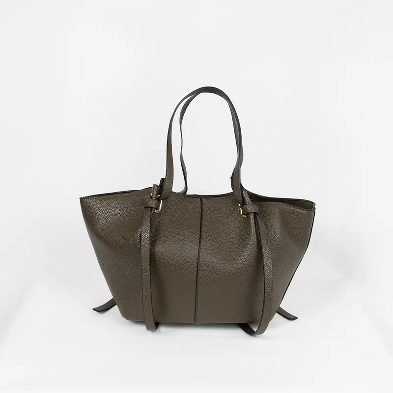 JOSEFINE shopper - olivengrønn