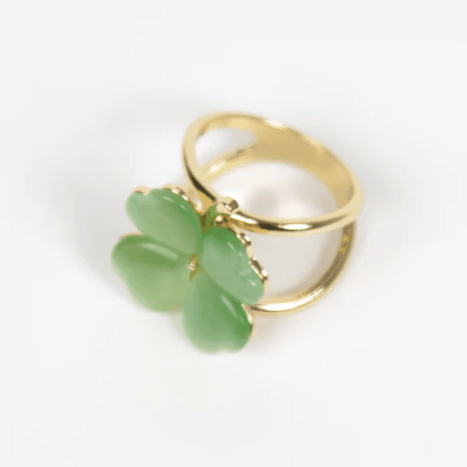 Huvudbild Halsduksring med Blomdesign – Elegant ...