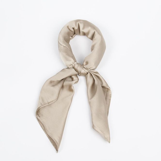 Hovedbilde Lite skjerf ensfarget - beige
