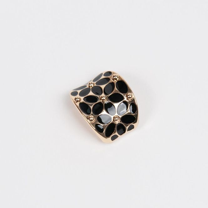 Hovedbilde Skjerfring med Geometrisk Mønster – Elegant ...
