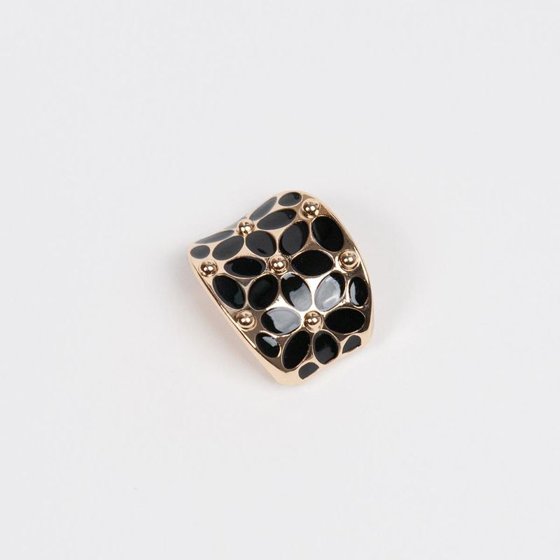 Skjerfring med Geometrisk Mønster – Elegant skjerfholder