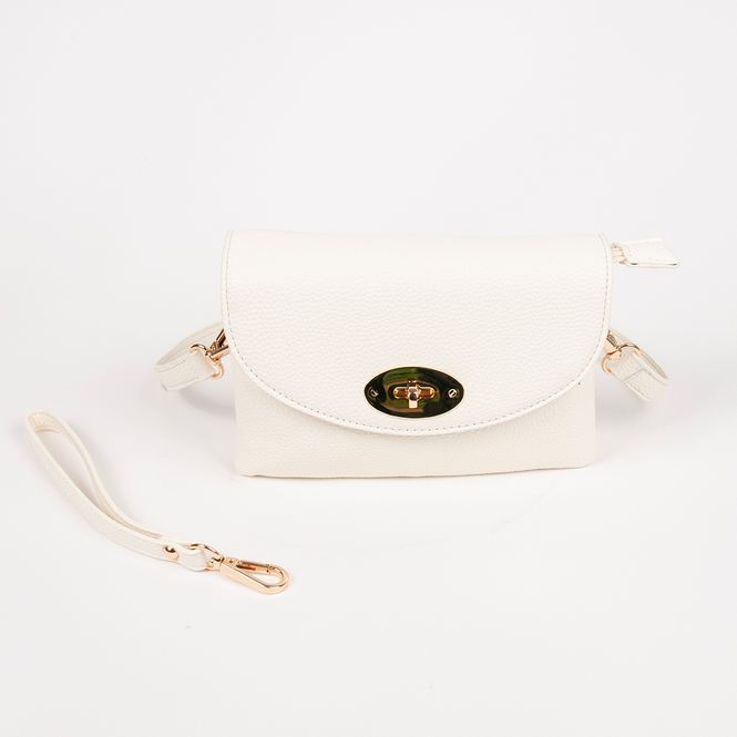 Huvudbild DANIELLE clutch vit