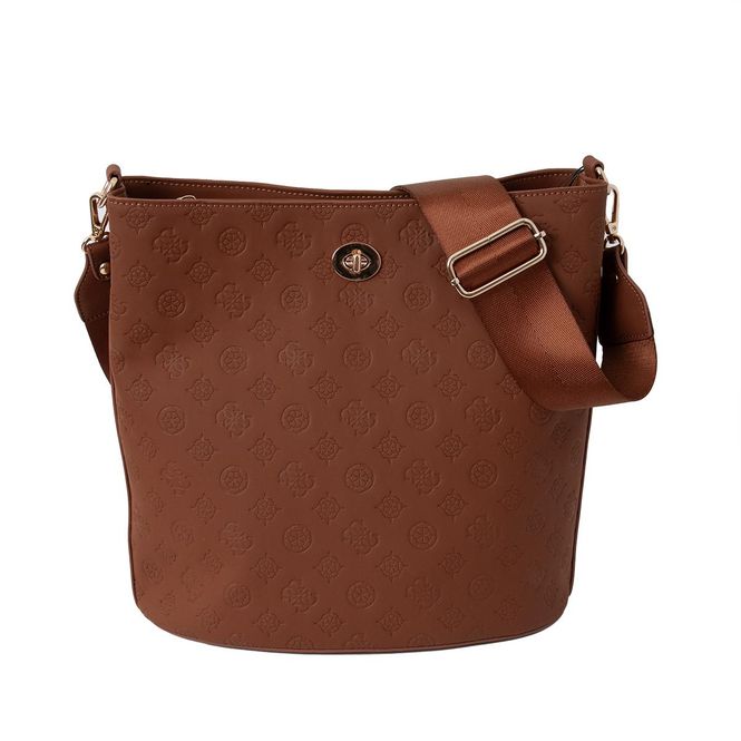Hovedbilde Ivory bucketbag - cognac - romslig og stilren ...