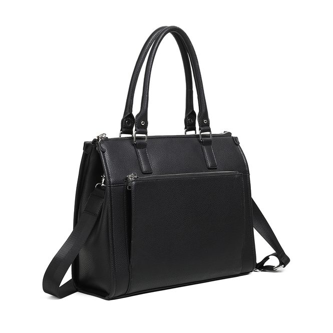 Hovedbilde CATHRINE shopper i imitert skinn, svart