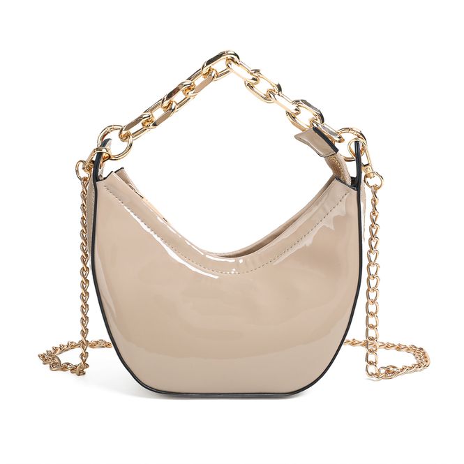 Hovedbilde DELRAY partybag med håndlenke - beige