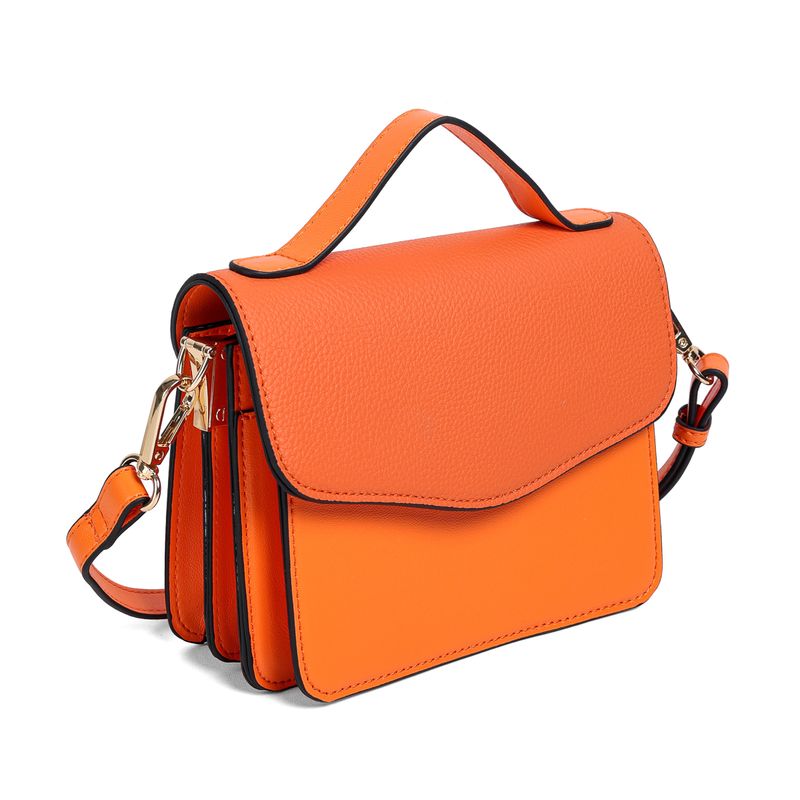 ALEXA clutch med håndtak - orange