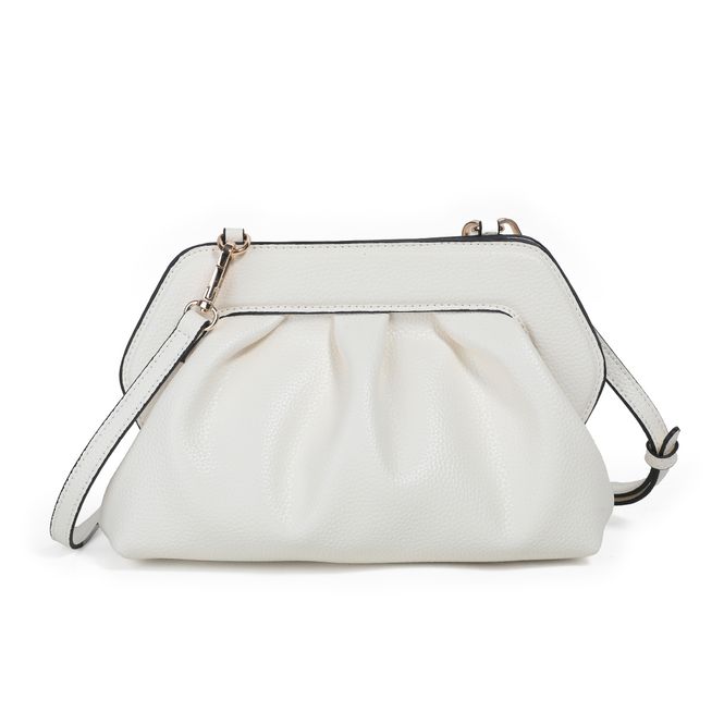 Hovedbilde JOELLE portemone clutch/veske hvit - liten veske ...