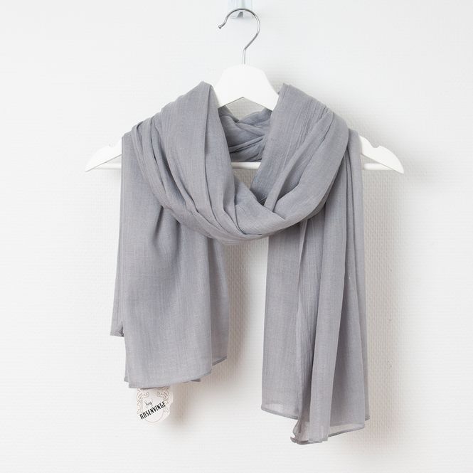 Huvudbild Scarf i modal - ljus grå