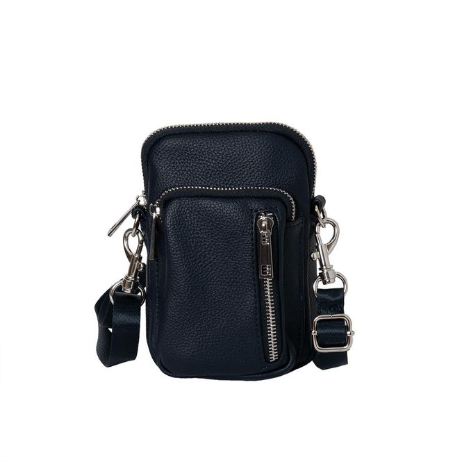 Huvudbild IDA mobilväska med silverfärgade detaljer - ...