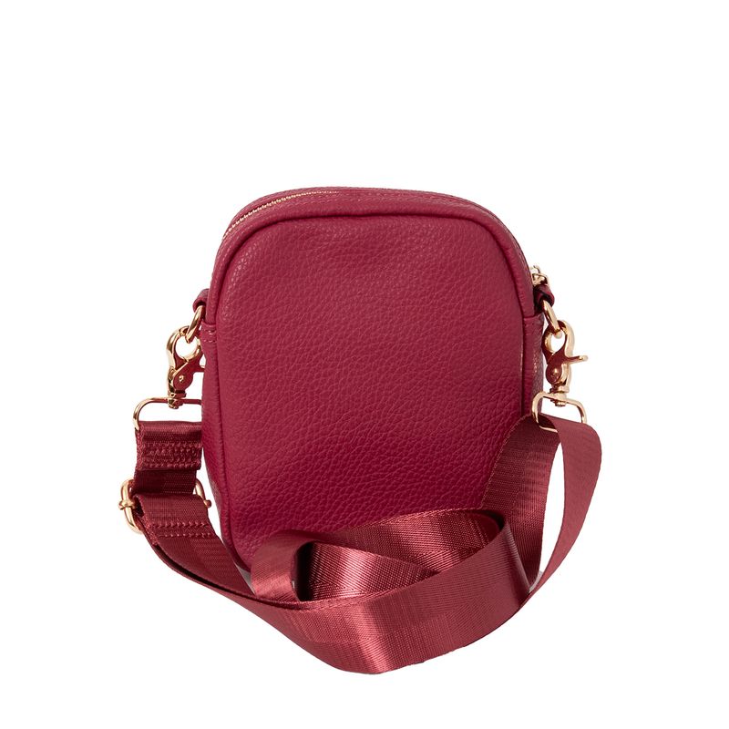 IDA citybag - mørk rosa