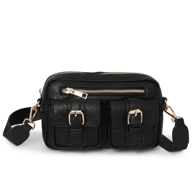 Hovedbilde GITTE pocketbag - svart veske i imitert skinn