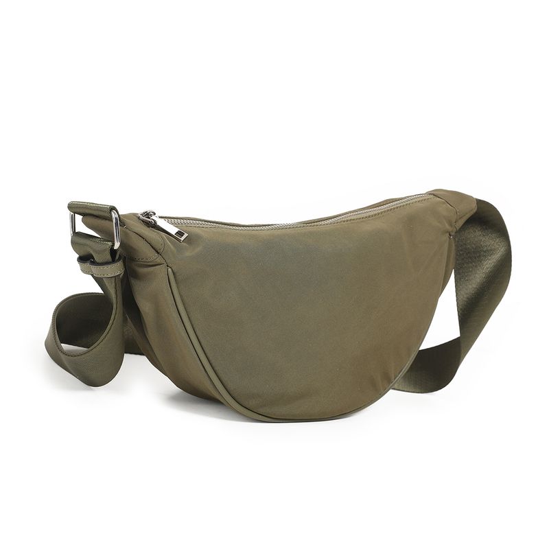 Iben nylon bumbag - olivengrønn - lett og praktisk belteveske
