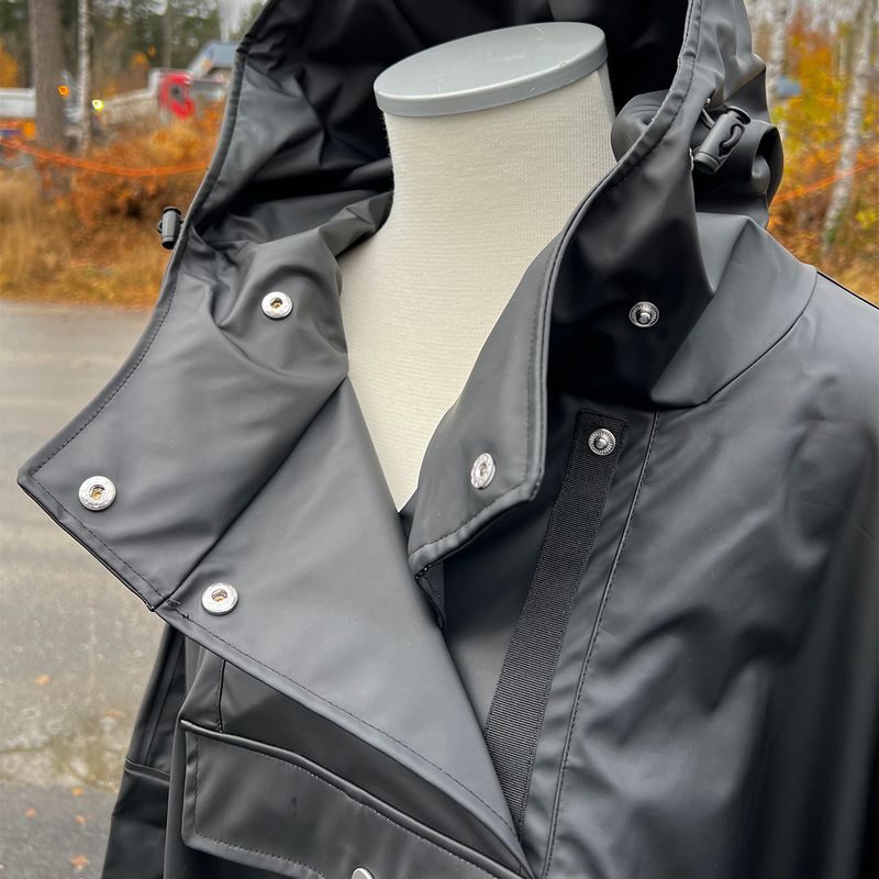Regnponcho - svart