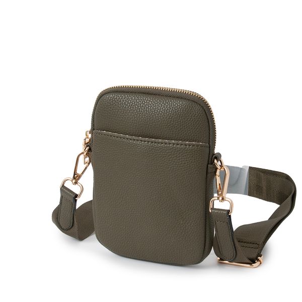 Hovedbilde EDITH mobilbag - olivengrønn