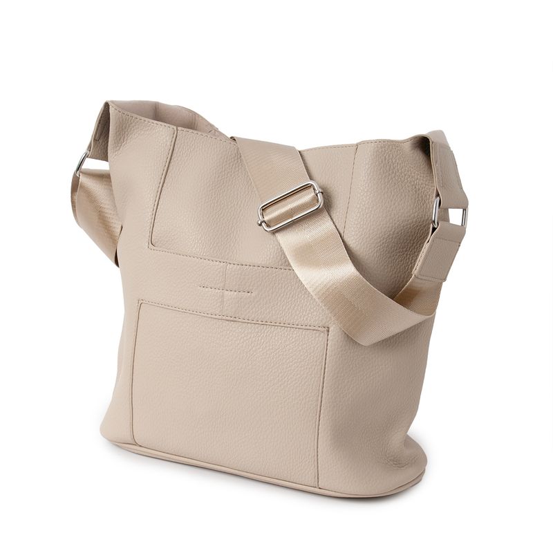 Anna stor crossbag - beige