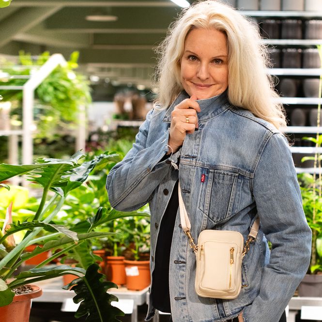 Hovedbilde IDA mobilbag - lys beige