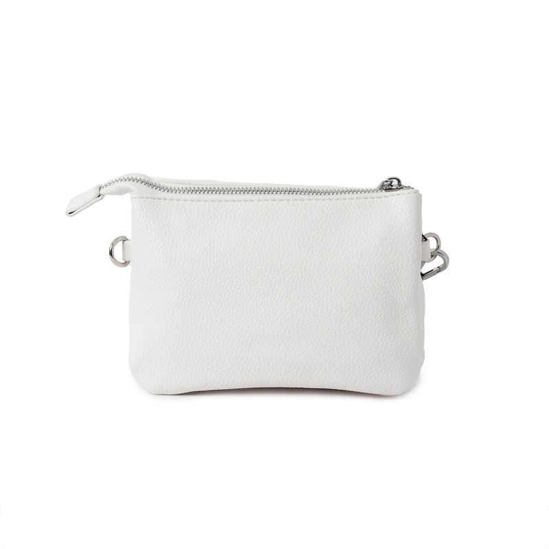 Anna clutch - hvit