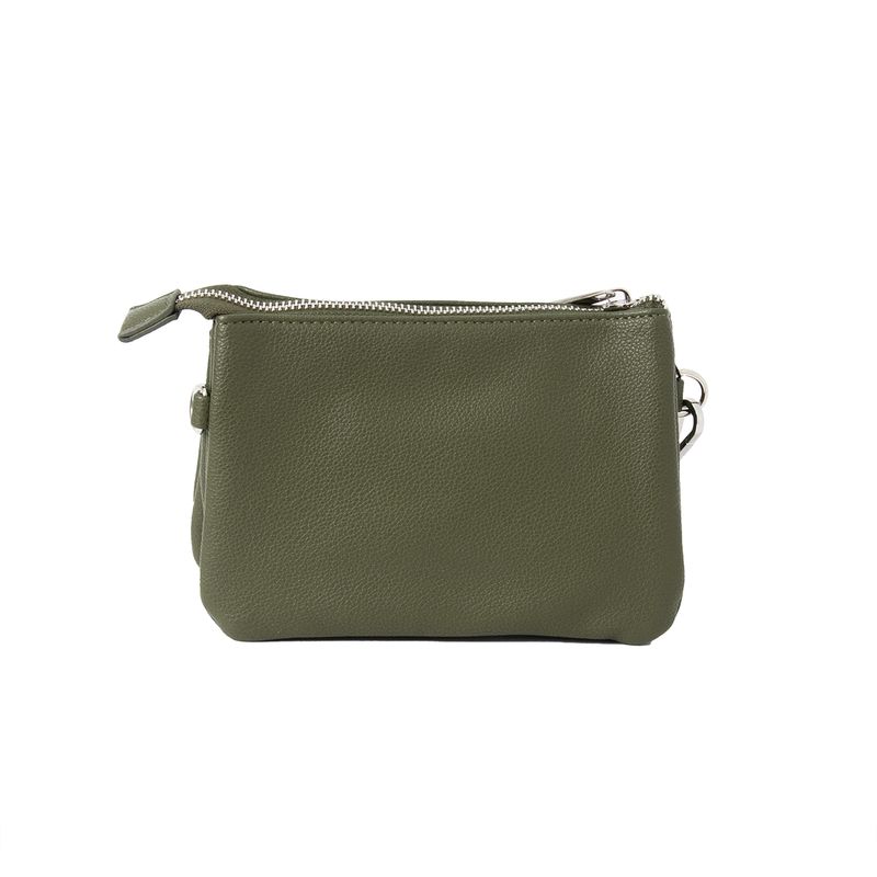Anna clutch - olivengrønn